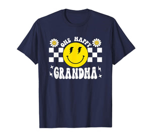 One Happy Dude Grandma 1st Birthday Family Matching T-Shirt