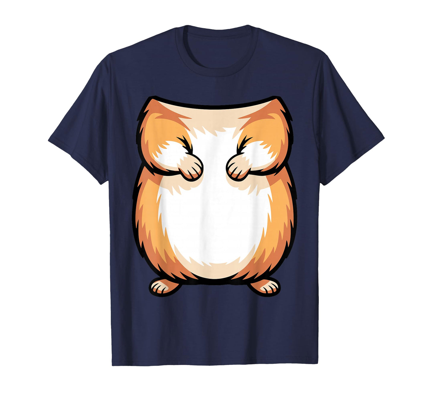 Hamster Shirt Adult Kids Men Women Brown Hamster Costume T-Shirt