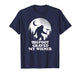 Funny Bigfoot Grabbed My Wiener Retro Sasquatch Moon T-Shirt