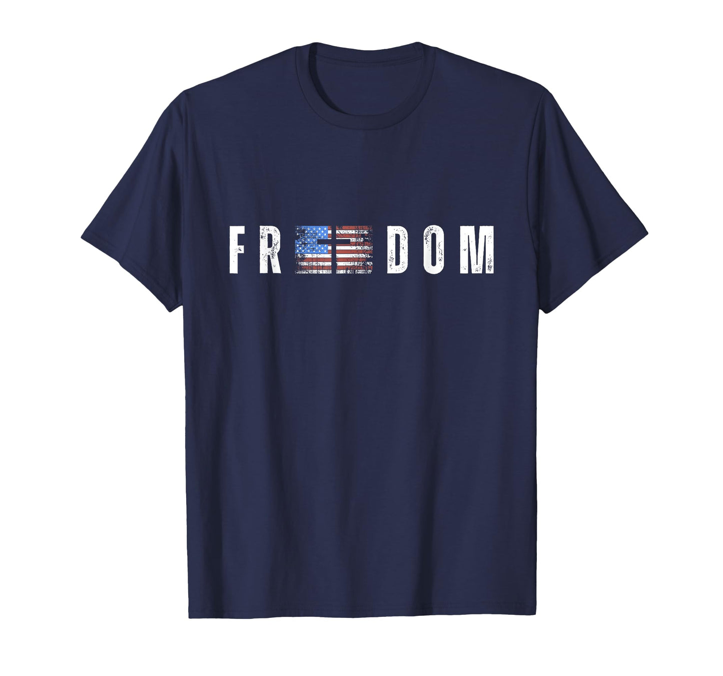 God & Country American Flag and Cross Freedom T-Shirt