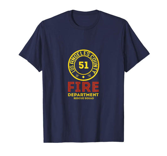 Truck Side 51 Emergency Squad T-Shirt