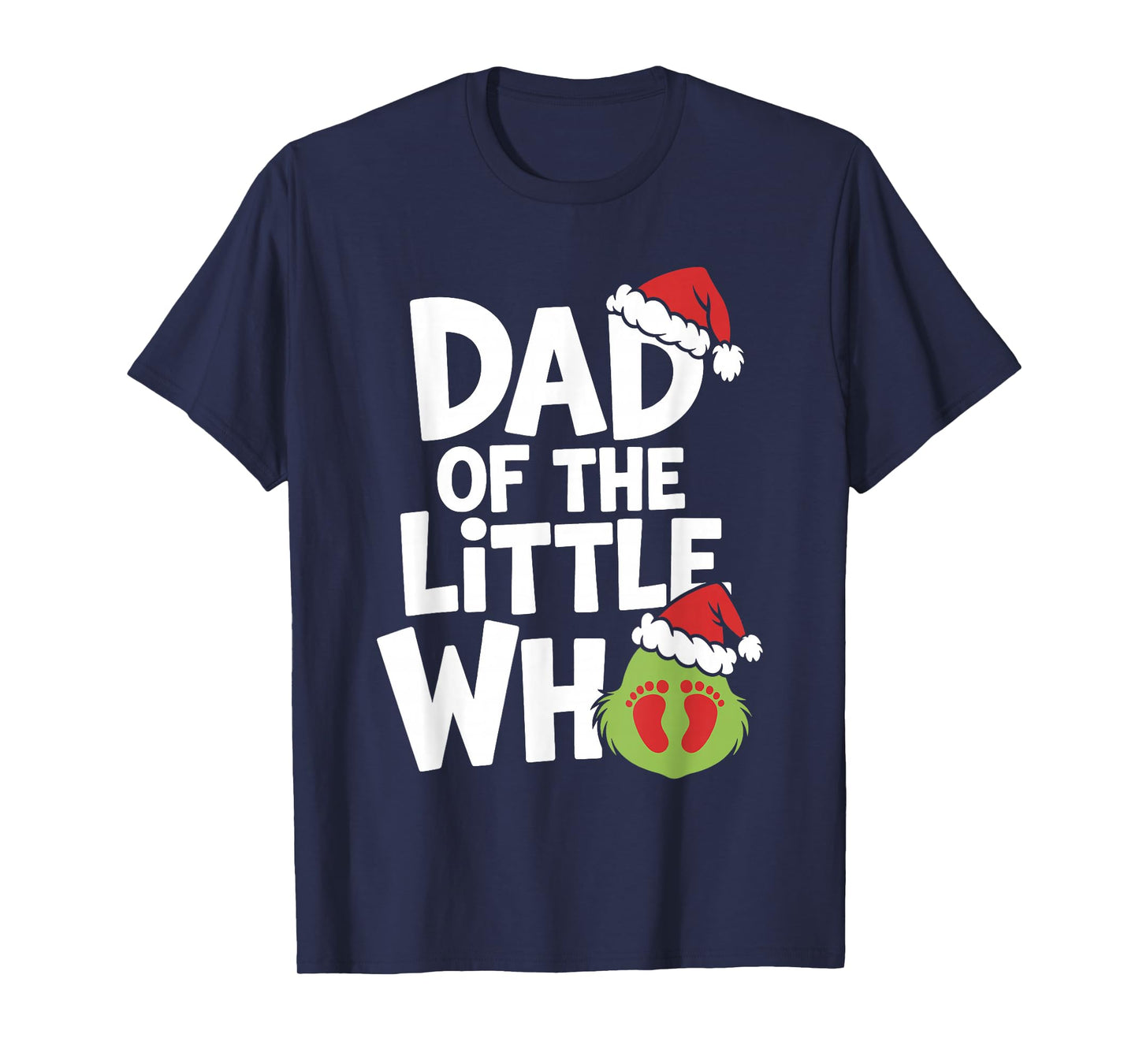 Pregnancy Announcement Shirt Dad of The Little Who T-Shirt