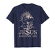 Men's Jesus Christ Saved My Life Christian Grave Religious T-Shirt