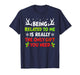 Being Related to Me Funny Christmas Shirts Women Men Family T-Shirt