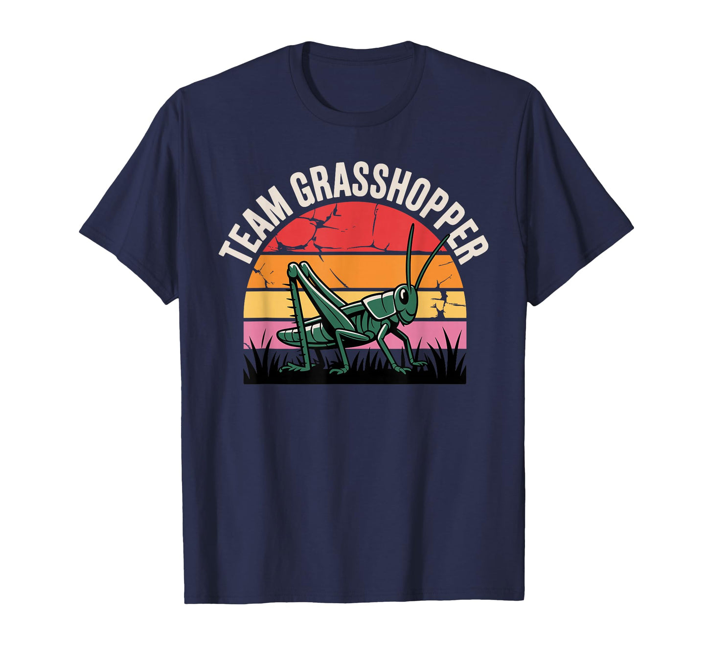 Funny Grasshopper Art for Men Women Kids Insect Grasshopper T-Shirt