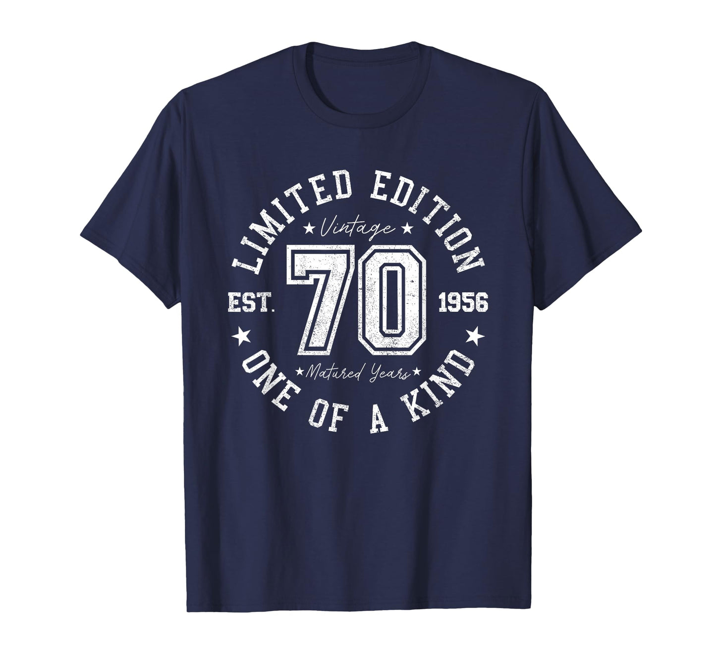 70 Years Old Vintage 1956 70th Birthday Limited Edition T-Shirt
