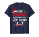 Dear Santa Make Them Stop Saying 67 Six Seven Meme Christmas T-Shirt