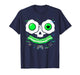 Green Face Eggs and Bacon Ham Breakfast St Patricks Gamer T-Shirt