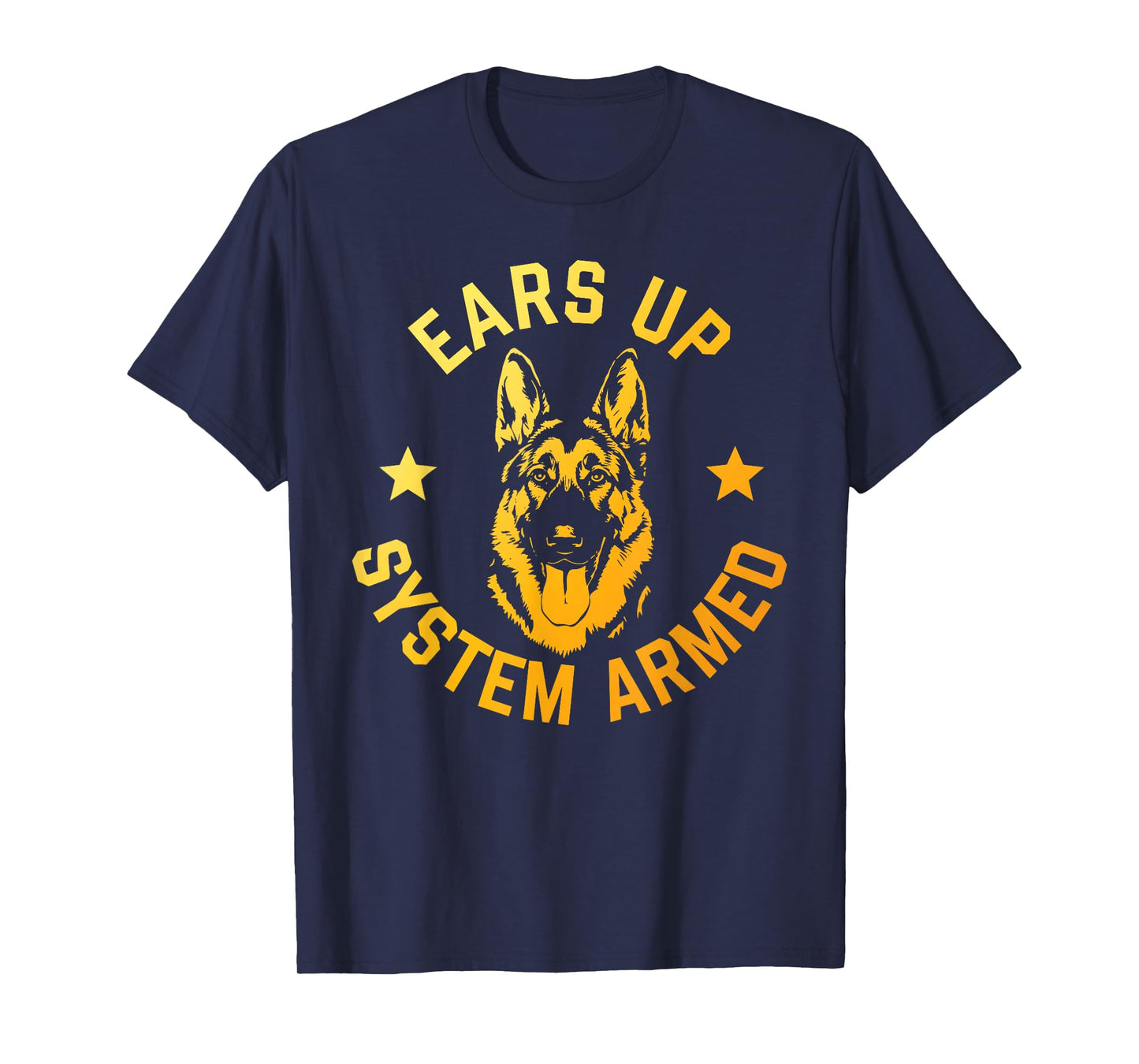 German Shepherd Art for Men Women German Shepherd Dog Lover T-Shirt