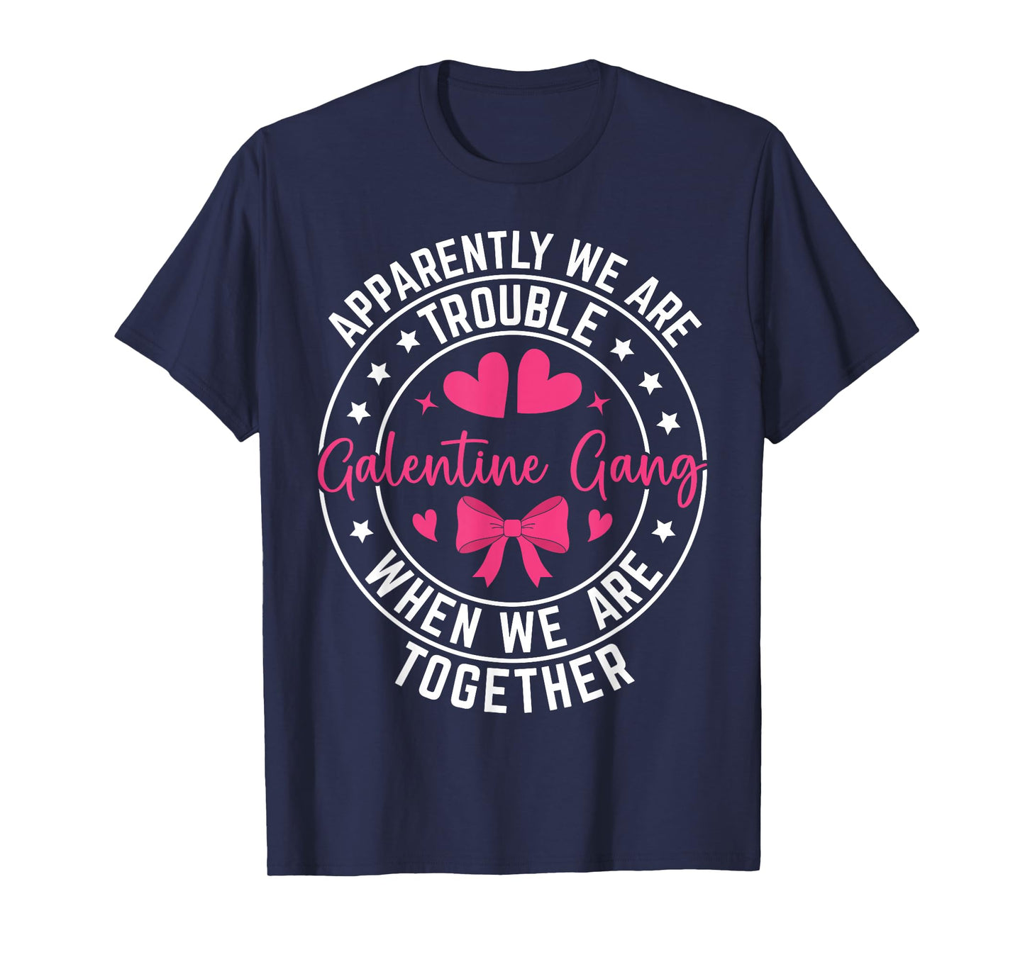 Galentine Gang Matching Girls Night Squad Galentines Day T-Shirt