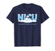 Nurse NICU Nurse Neonatal Intensive Care Unit Winter Snowman T-Shirt