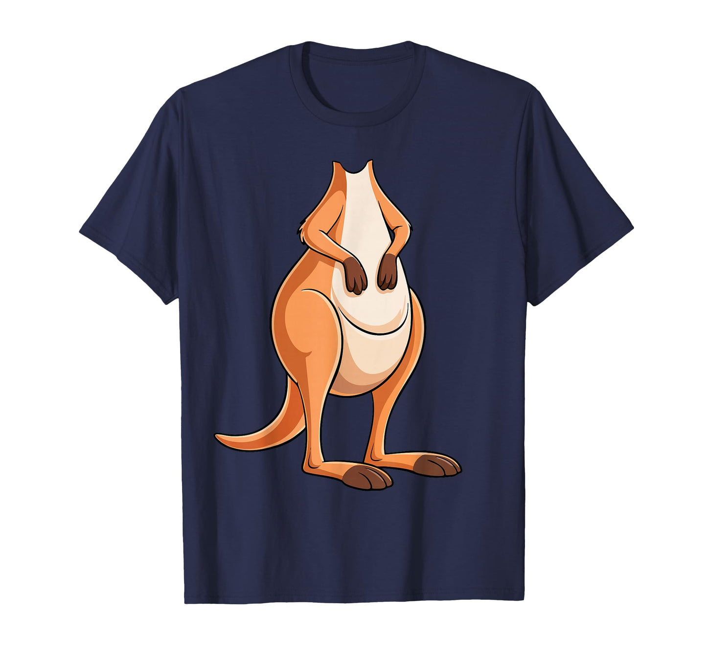 Kangaroo Shirt Adult Kids Men Women Brown Kangaroo Costume T-Shirt