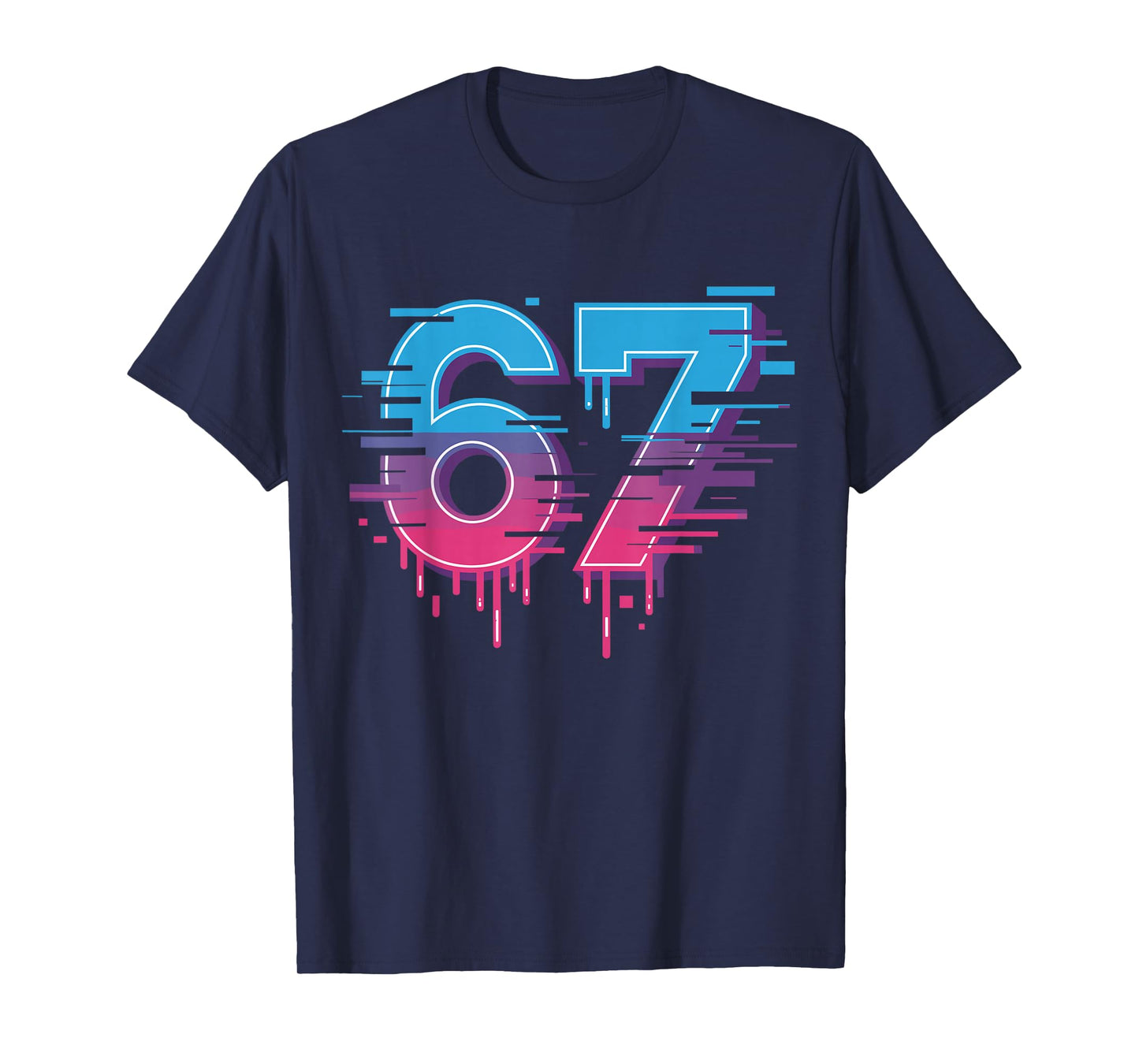 67 Six Seven Meme Shirt for IT Gen Alpha and Gen Z Humor T-Shirt