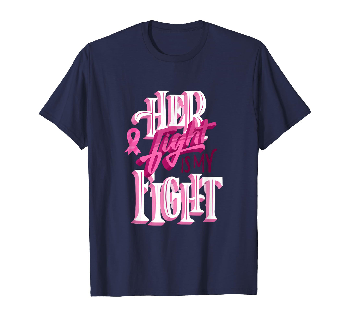 Breast Cancer Awareness Family Support T-Shirt