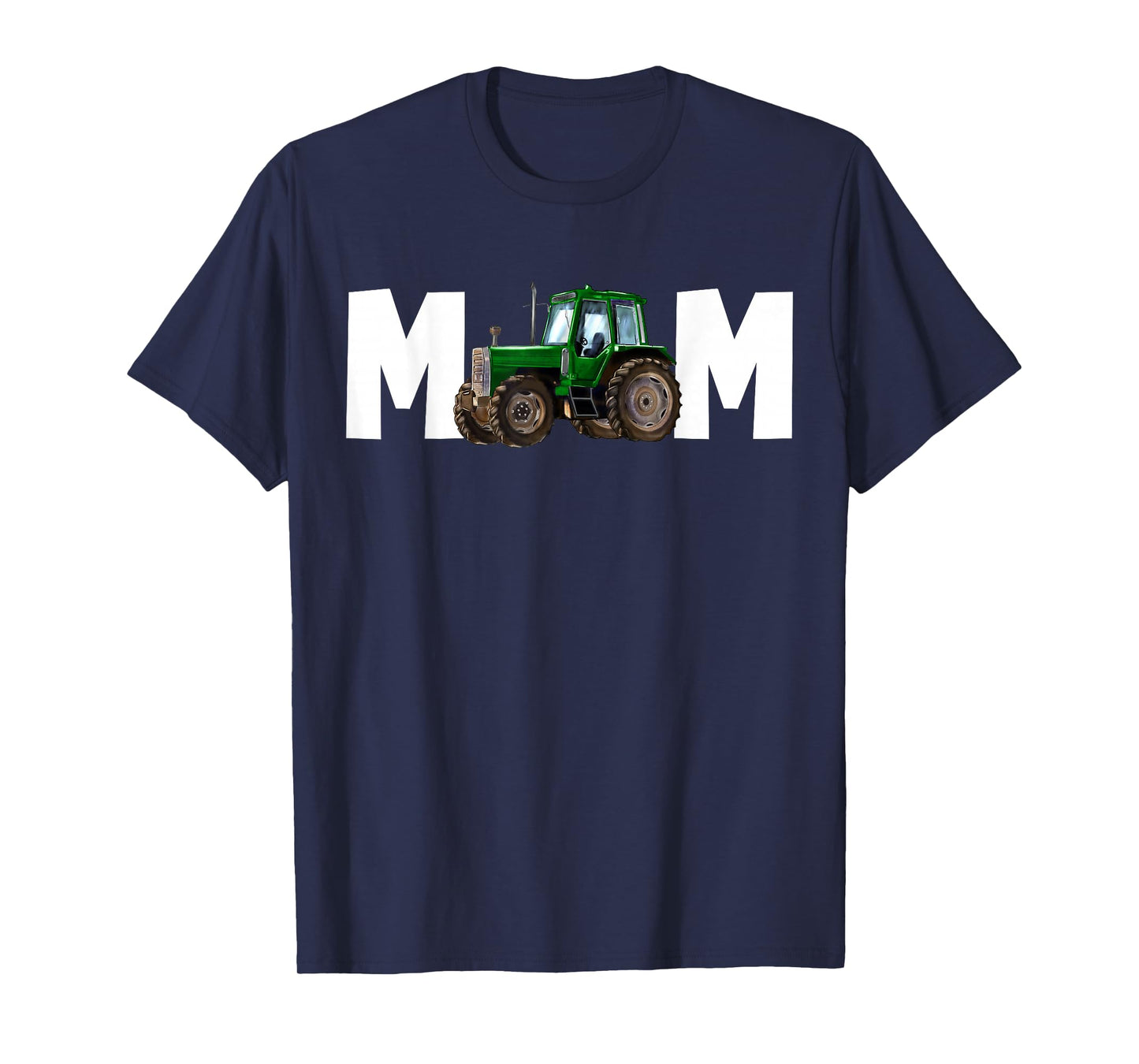Mom Mommy of The Birthday Boy Kid Tractor Farmer Family T-Shirt