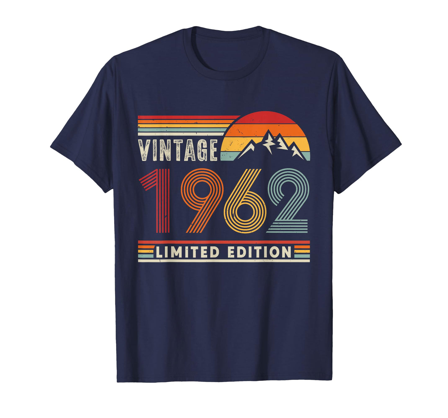 Vintage 1962 Limited Edition Retro 64th Birthday 64 Yrs Old T-Shirt