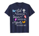 Christian God Chose Me Jesus Saved Stars and Butterflies T-Shirt