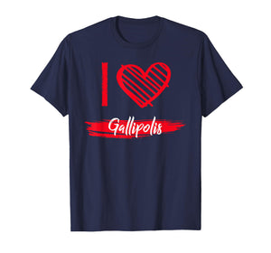 I Love GALLIPOLIS T-Shirt I Heart GALLIPOLIS T-Shirt