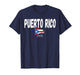Puerto Rico Souvenir 2026 Trip Vacation Fun Matching Flag T-Shirt
