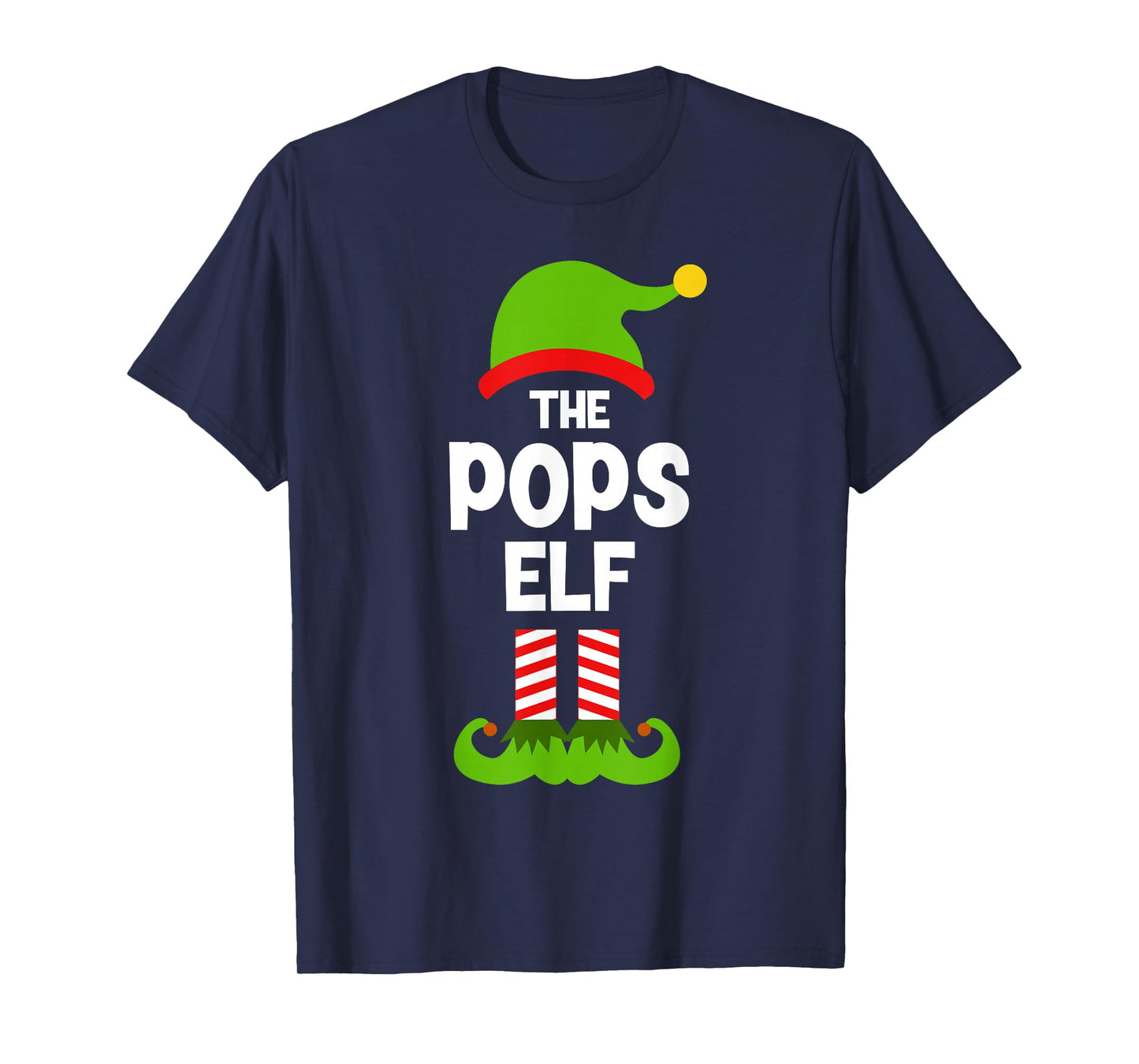 I'm The Pops Elf Christmas Family Pajama Funny T-Shirt