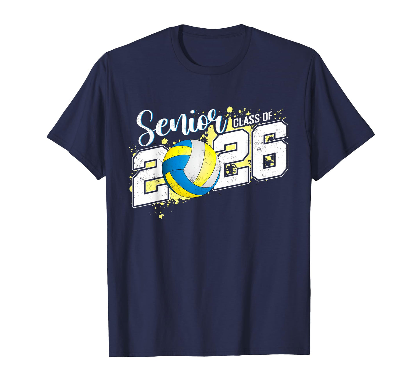 Class of 2026 Senior Volleyball Graduation T-Shirt