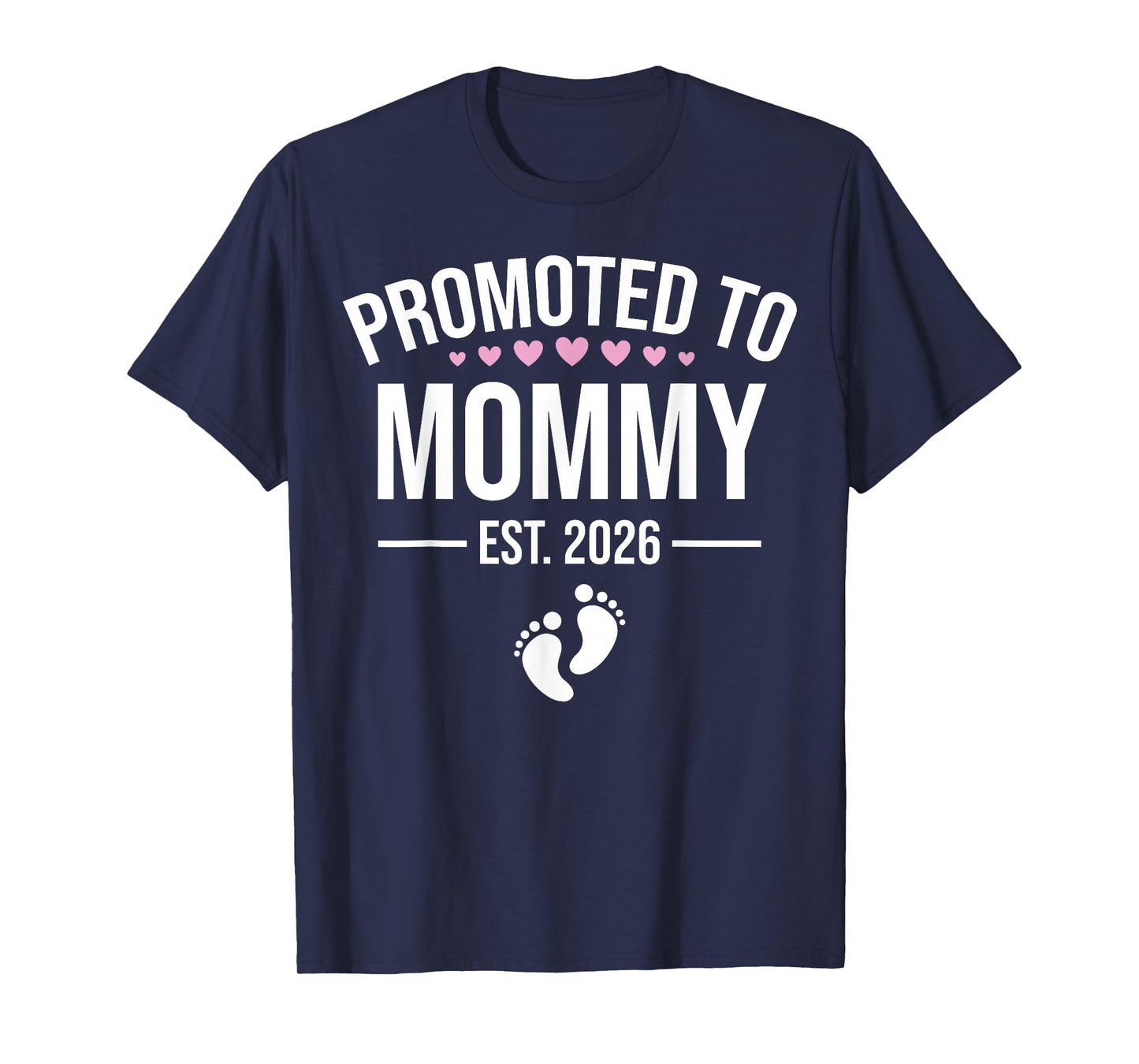 Cute 1st Time Mom EST 2026 New Mom New First Mothers Day T-Shirt