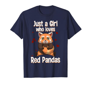 Cool Red Panda Costume for Women Girls Kids Red Panda Lover T-Shirt