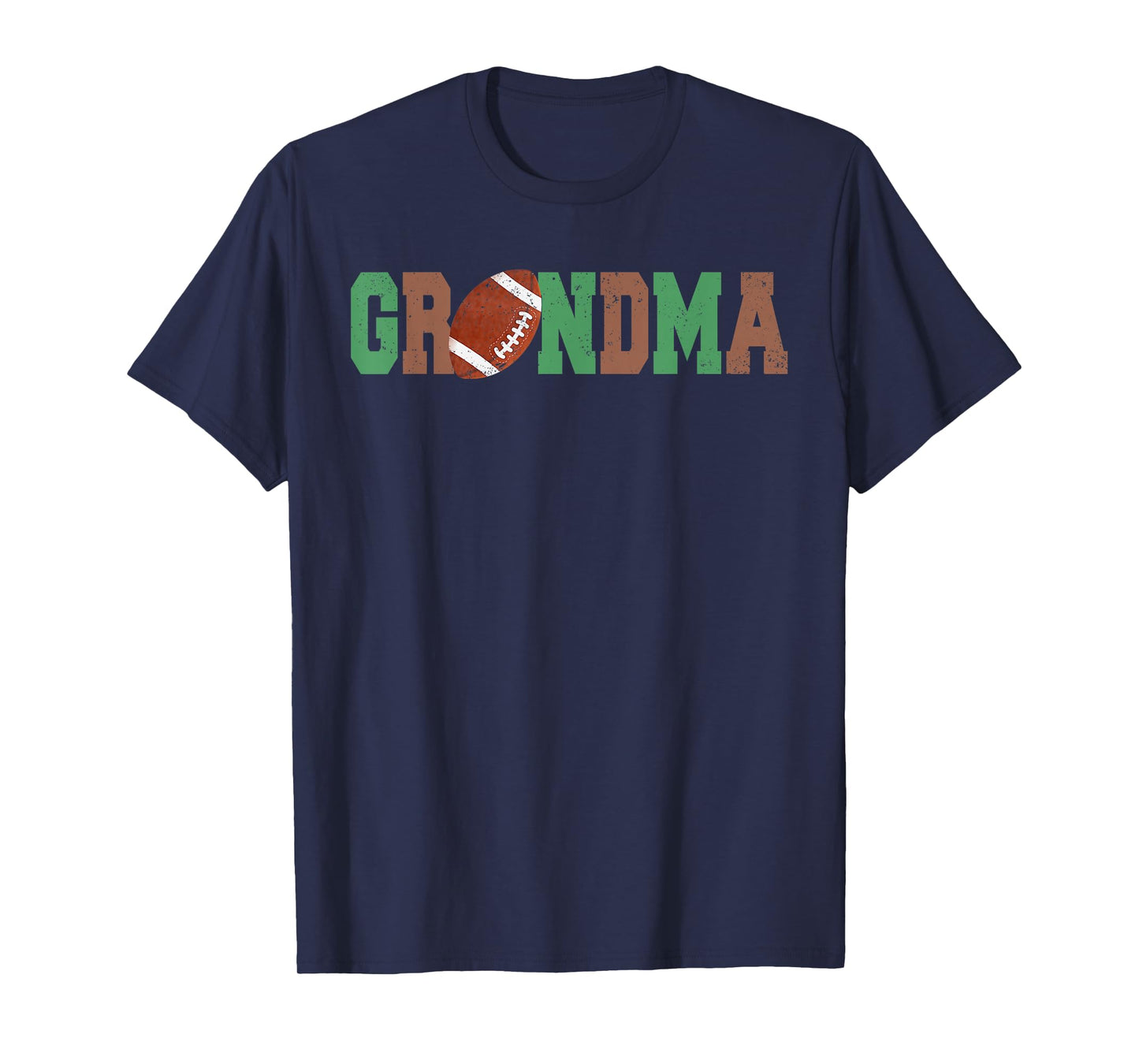 Grandma of The 1 Year Old Football First Birthday Boy Family T-Shirt