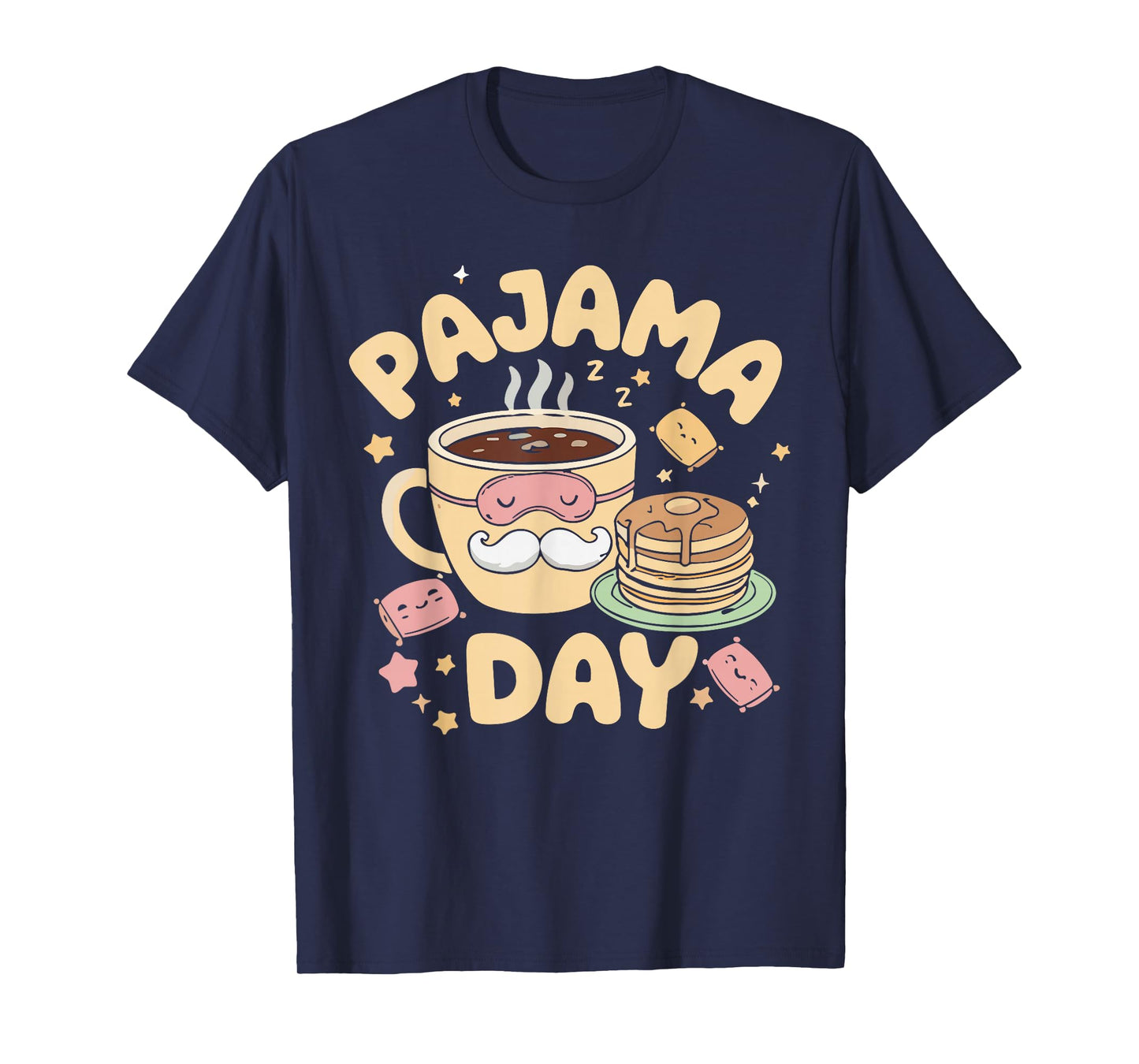 Teacher Pajama Day Shirt, Funny Cloud Sleepover School T-Shirt