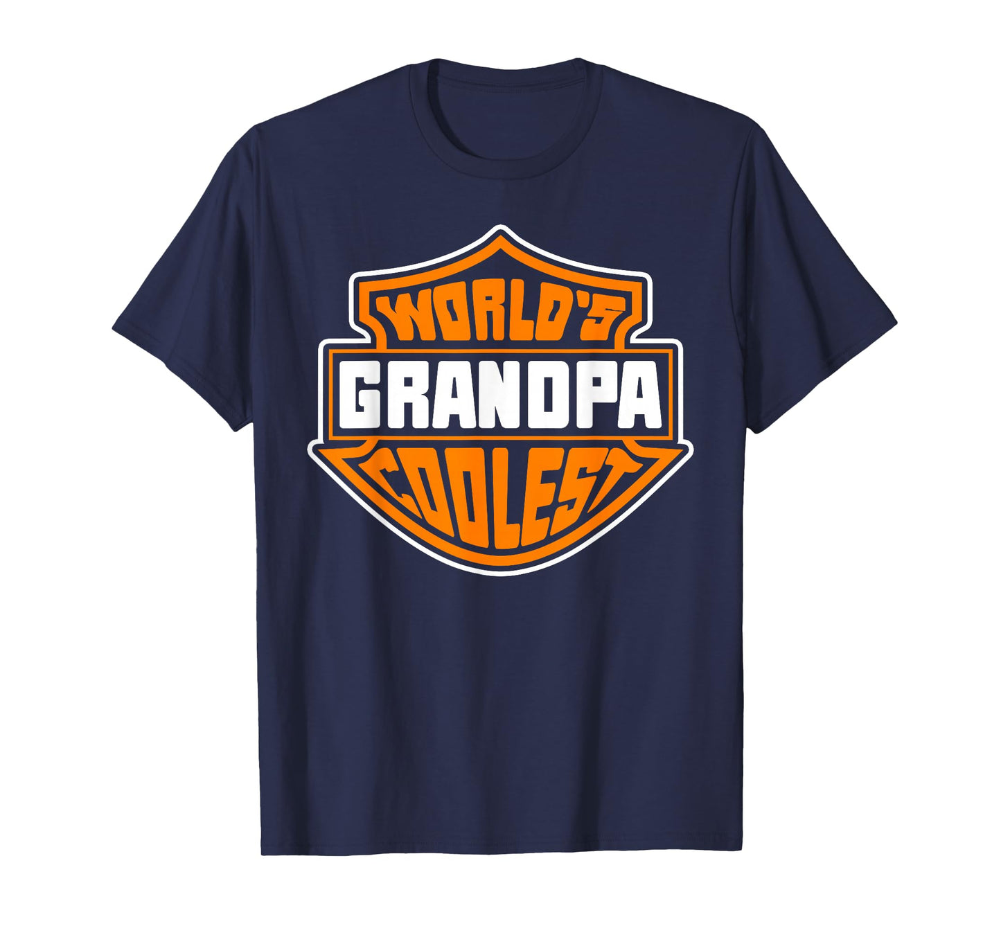 Retro Funny World’s Coolest Grandpa Matching Family Reunion T-Shirt