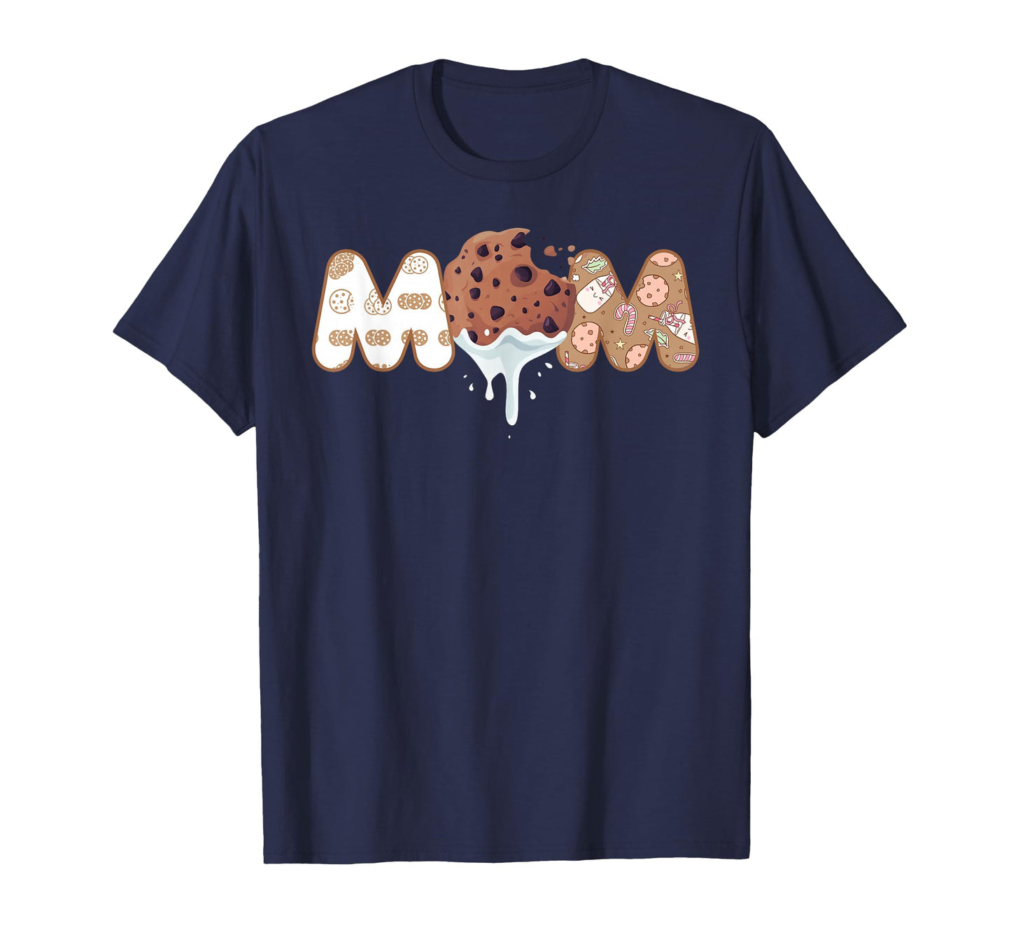 Cookies Mom 1st Birthday Milk Party Family Matching T-Shirt