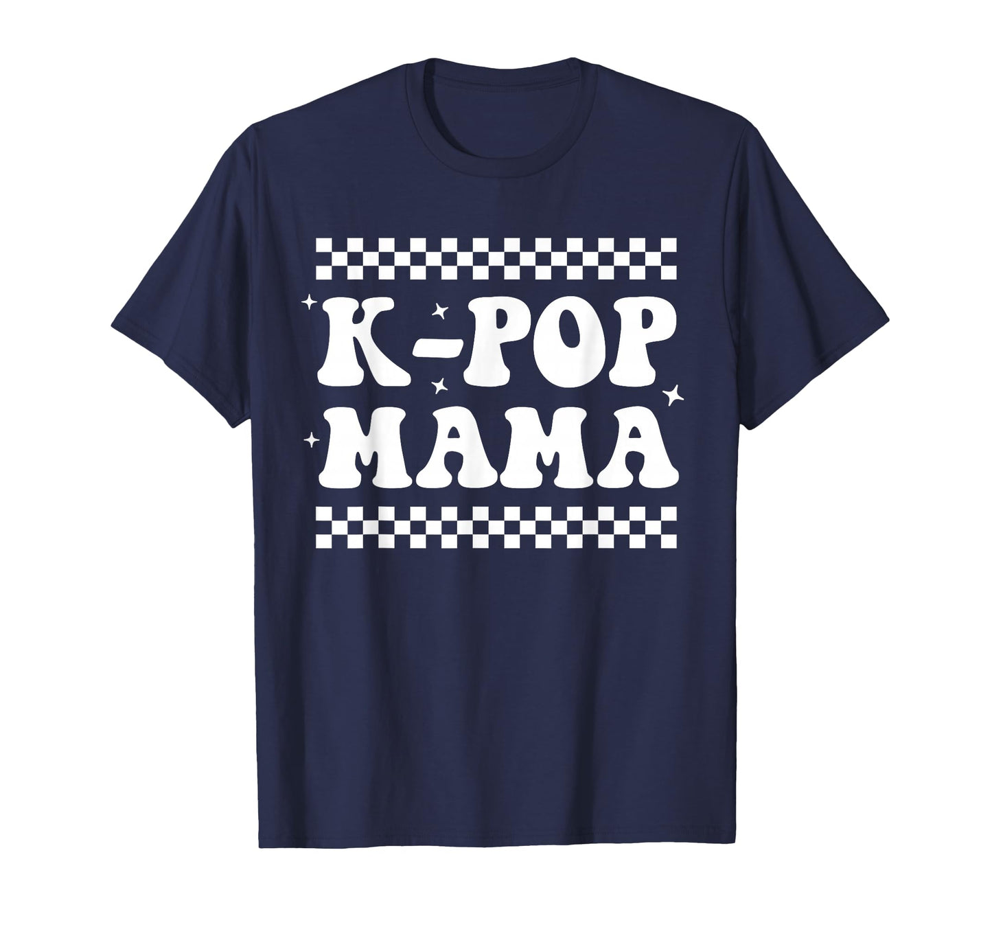 K-Pop Mama Cute Funny K-pop Music Drama Korean Mom Womens T-Shirt