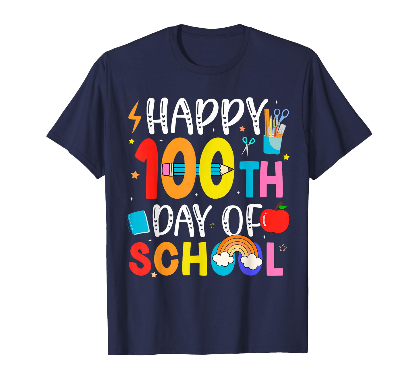100th Day of School Teachers Students 100 Days of School T-Shirt