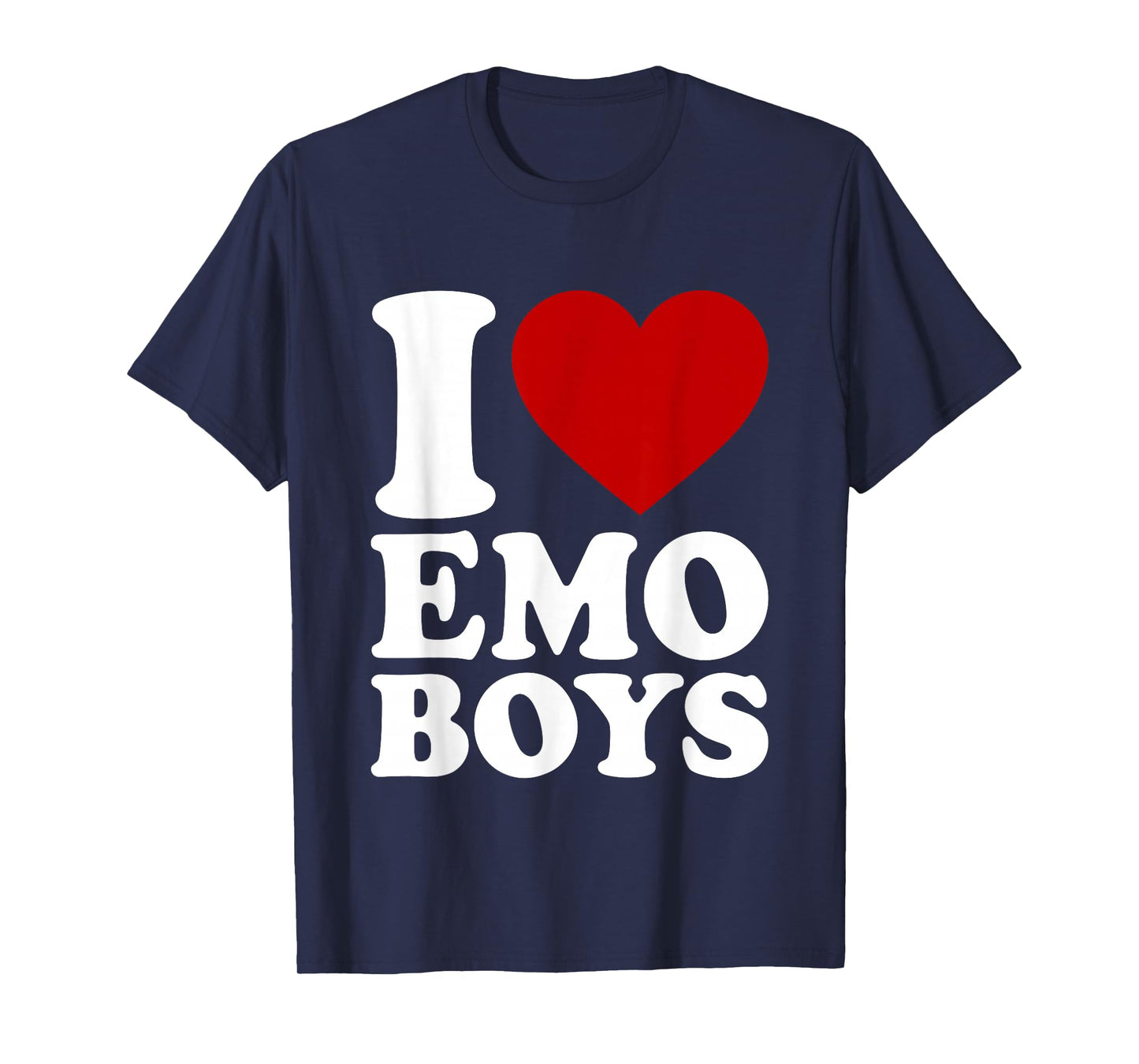 I Love Emo Boys T-Shirt