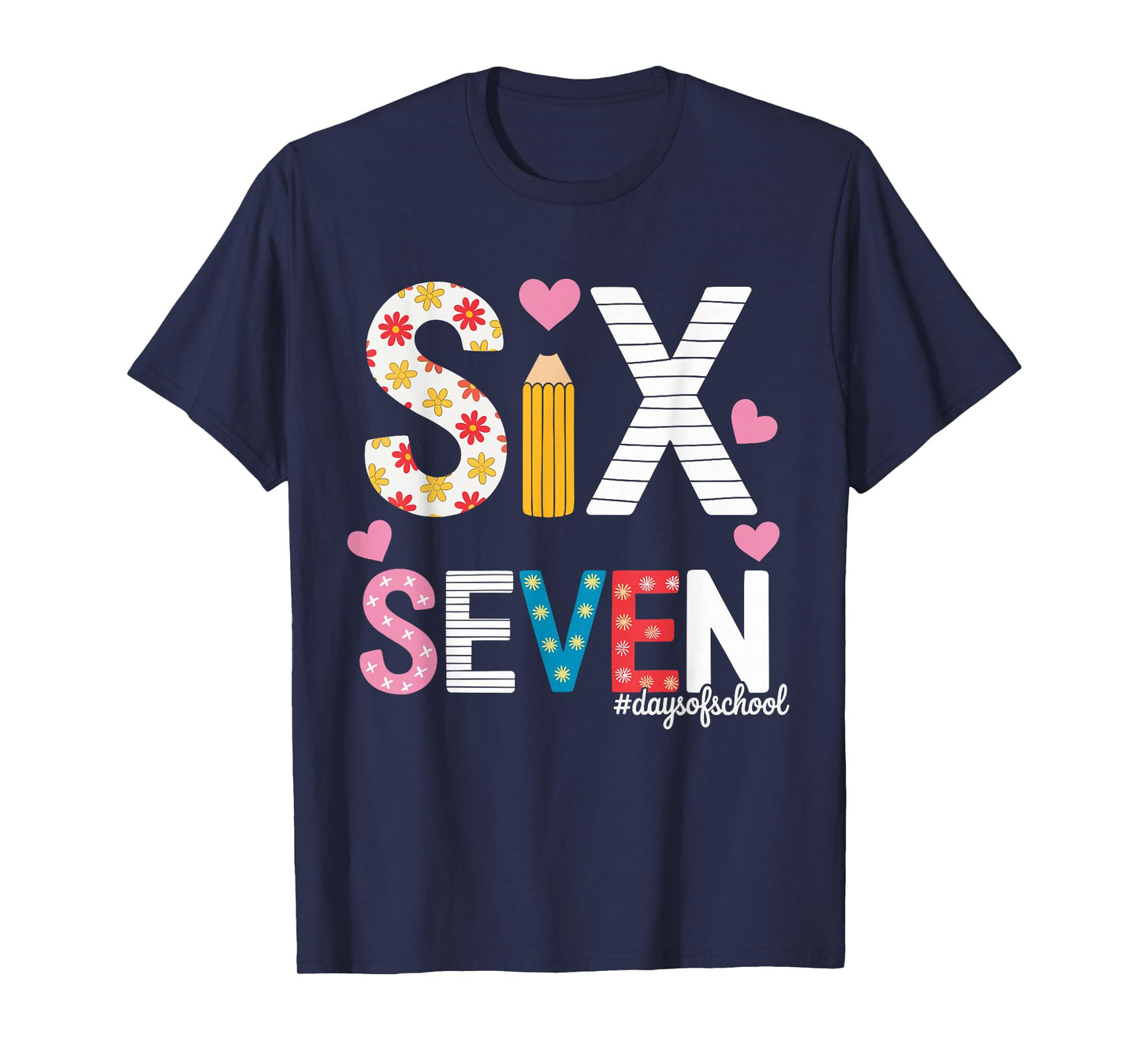 I Survived 67 Days of School Teacher Student Six Seven Meme T-Shirt