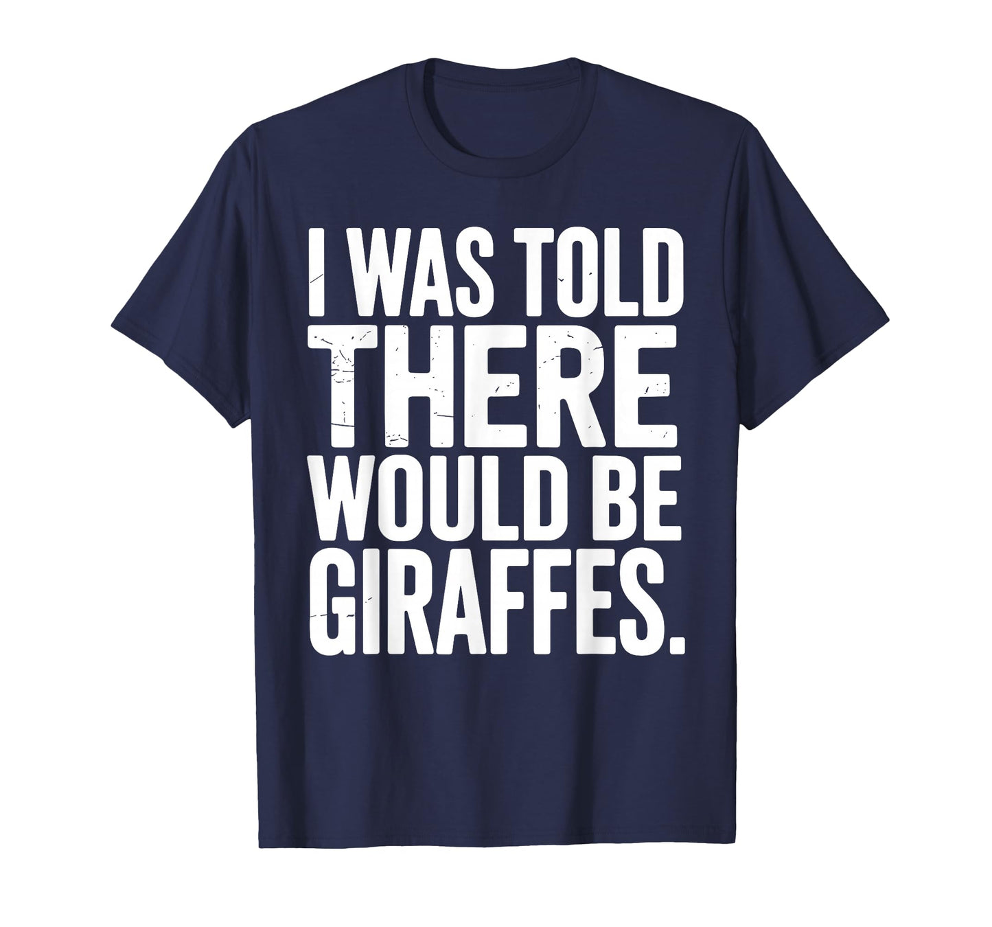 Cute Giraffe Design for Men Women Adult Safari Giraffe Lover T-Shirt