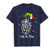 Funny Let It Flow Anatomy Heart Cardiac Nurse Santa Hat Xmas T-Shirt