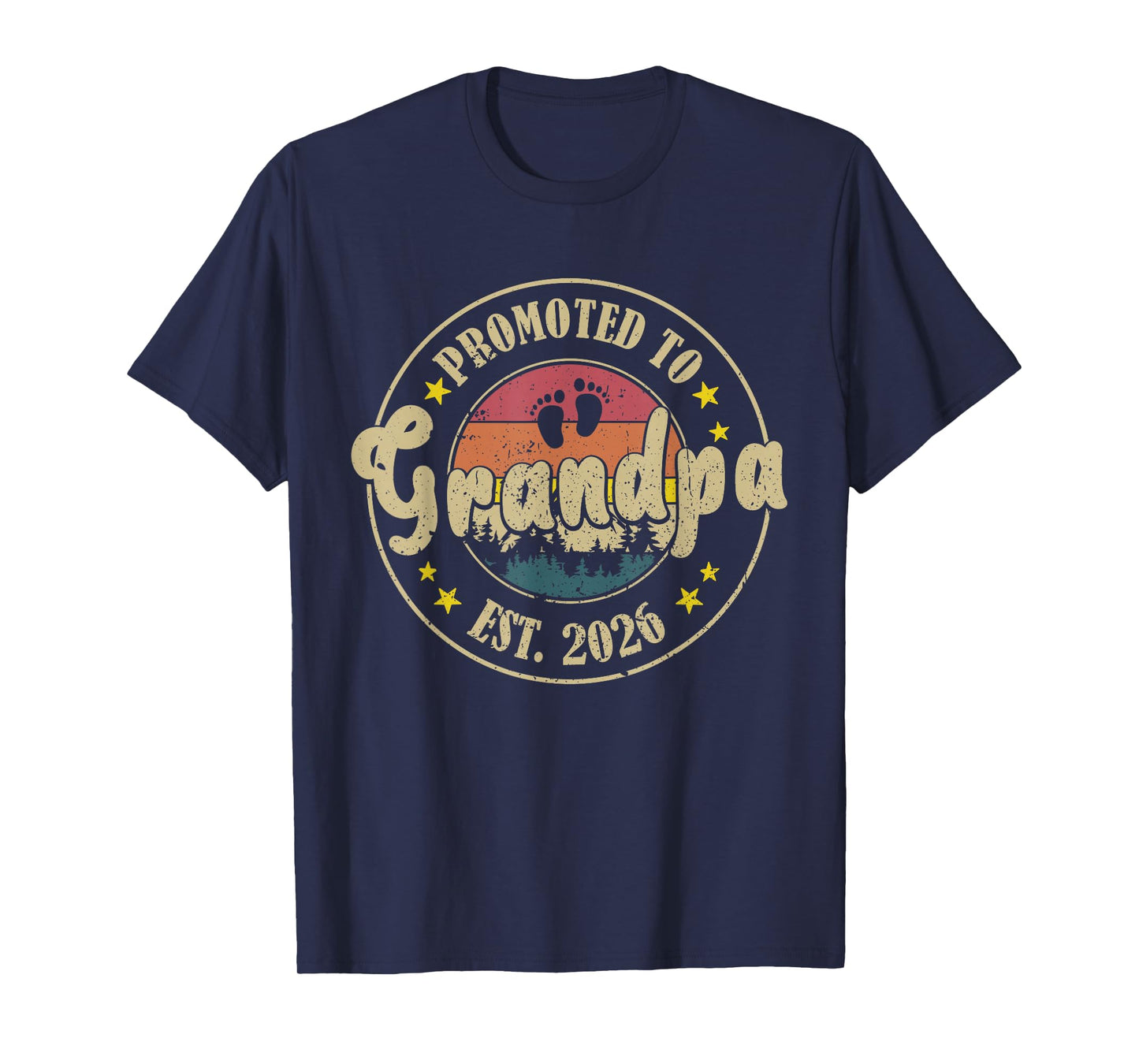 Promoted to Grandpa Est. 2026 New Grandpa Est. 2026 T-Shirt