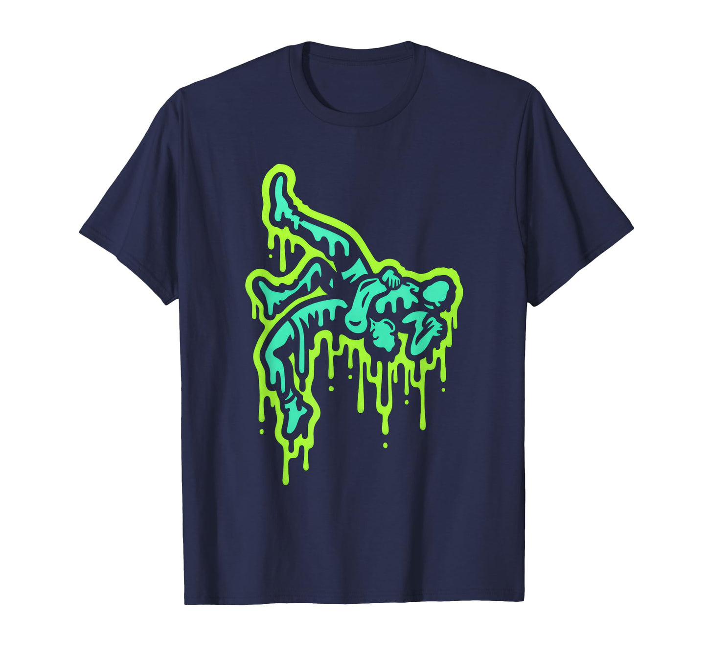 Wrestling Drip Wrestle Dripping Wrestler Men Women Teen Kids T-Shirt