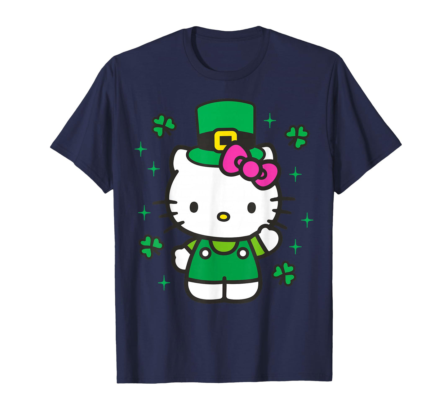 Hello Kitty St. Patrick's Day Adorable Leprechanun Suit T-Shirt