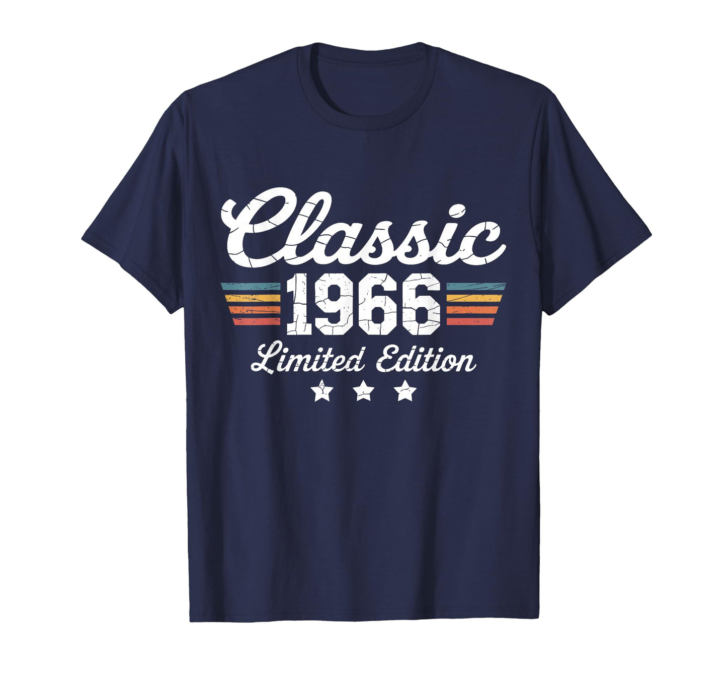 Classic 1966 Vintage 60th Birthday 60 Years Old Bday Sixty T-Shirt
