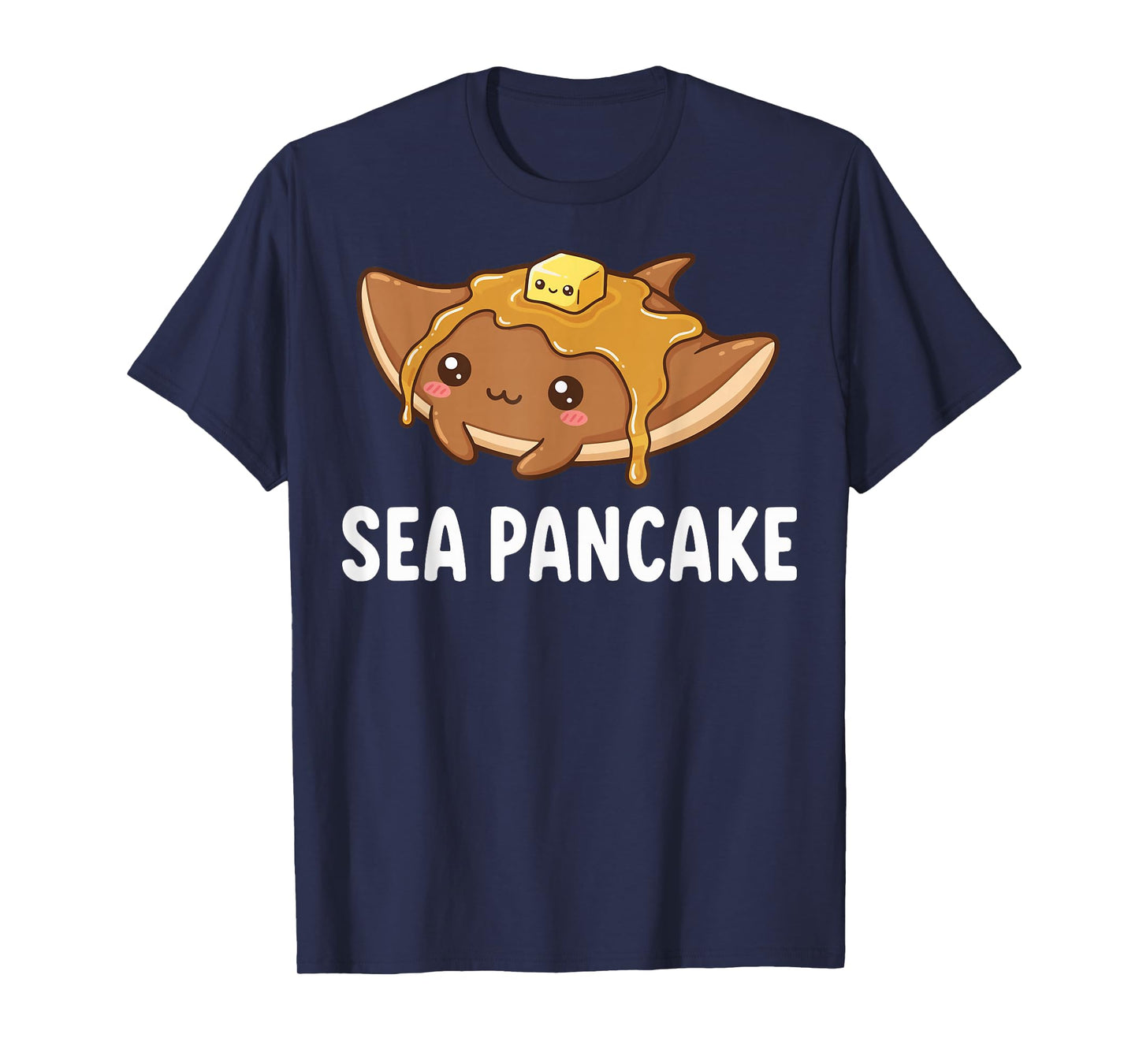 Sea Pancake Stingray Mantaray Cute T-Shirt