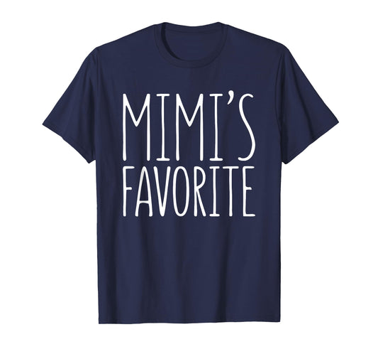 Mimi's Favorite Shirt Grandchild Grandson Granddaughter T-Shirt