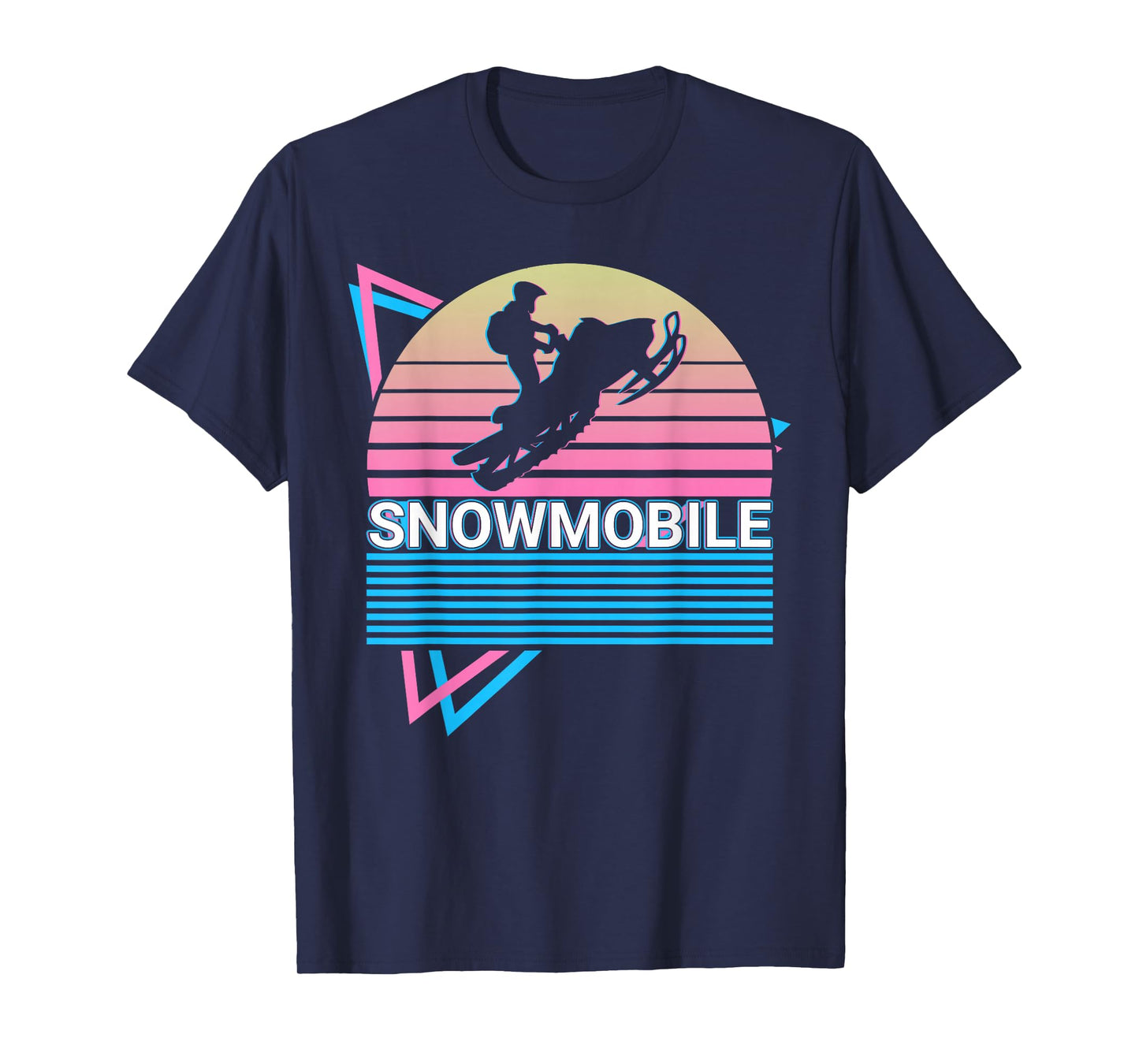 Snowmobile Retro T-Shirt