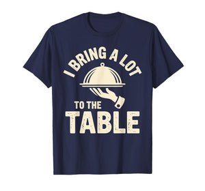 Funny Waitress Design for Women Girls Bartender Waitress T-Shirt