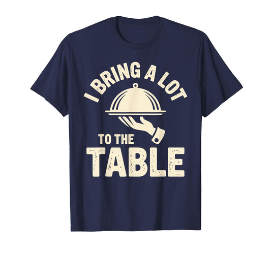 Funny Waitress Design for Women Girls Bartender Waitress T-Shirt