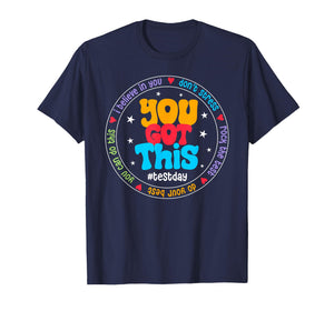 You Got This Don't Stress Rock The Test Test Day Teacher Kid T-Shirt