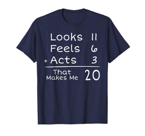 20th B-Day Funny 20th Birthday Idea Present Funny Meme 20th T-Shirt