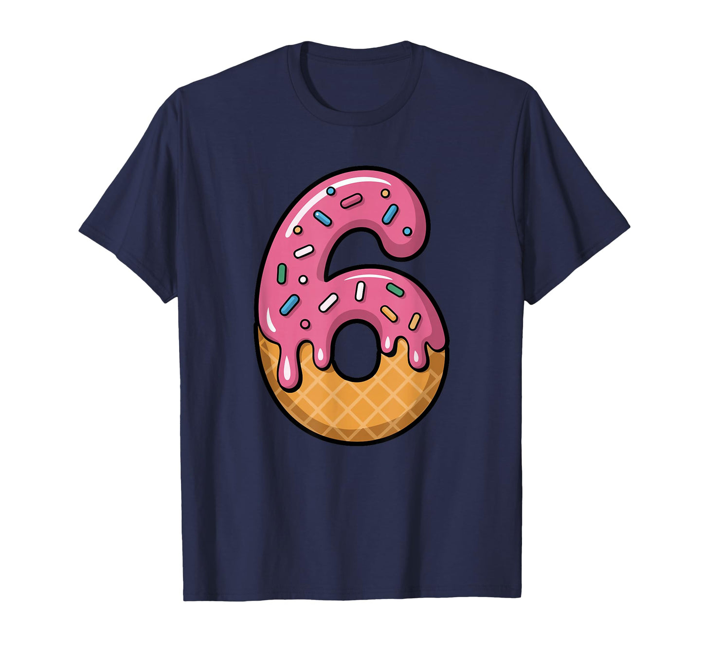 Number 6 Ice Cream Drip 67 Meme Couple Matching Halloween T-Shirt
