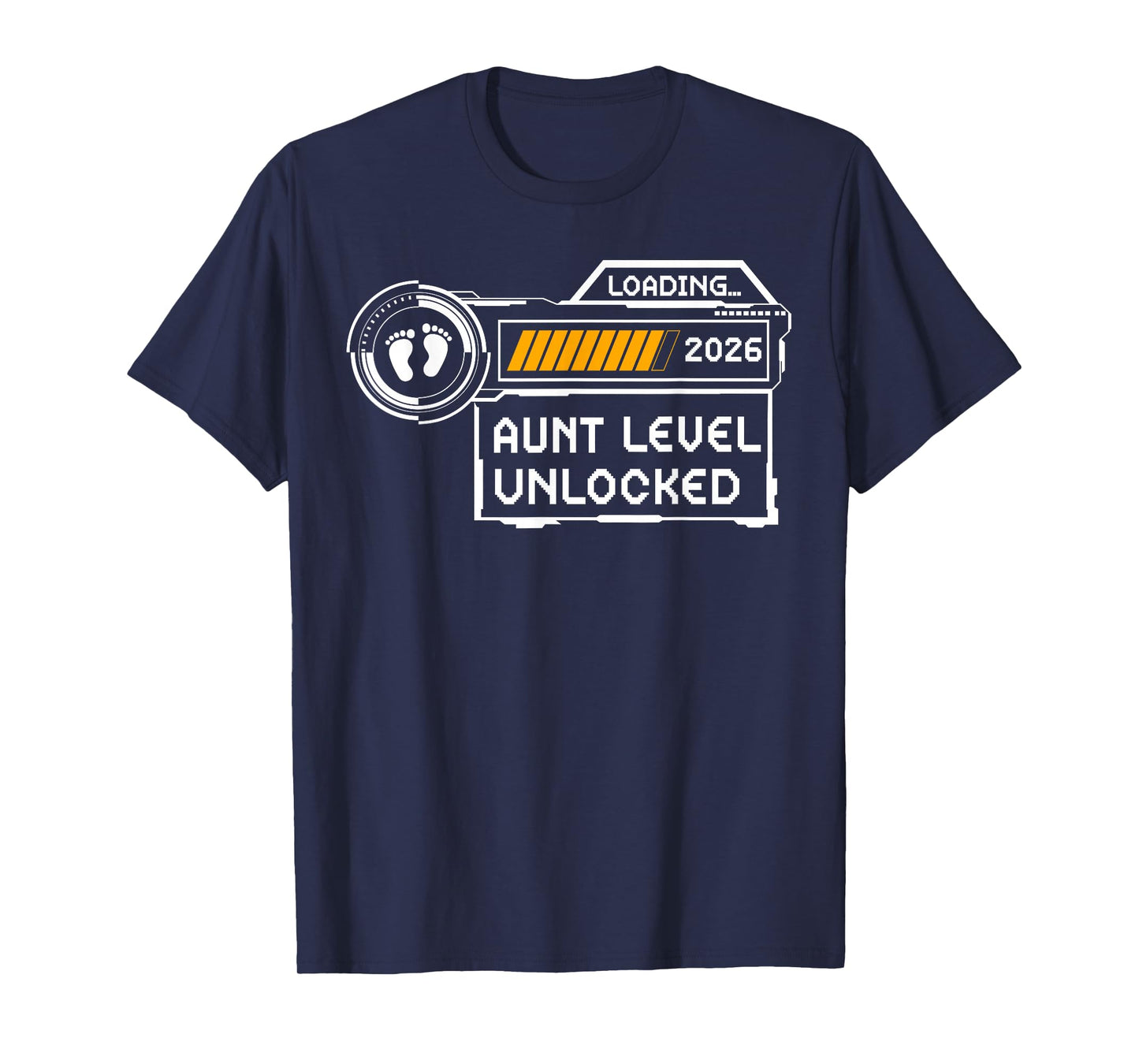 Aunt Level Unlocked Est 2026 First Time Auntie Soon to Be T-Shirt